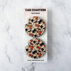 Jami Creates – Baltimore Orioles Baseball Car Coasters