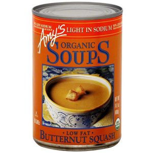 Amy’s – Organic Butternut Squash Soup, Light In Sodium, 14.1 Oz | Pack