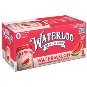 Waterloo Watermelon Sparkling Water 12oz 8Pk | Pack of 3