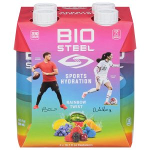 Biosteel – Ready To Drink Rainbow Twist, 66.8 Floz (Pack of 6)