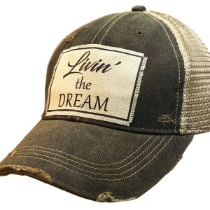 Vintage Life – Livin’ The Dream Distressed Trucker Cap