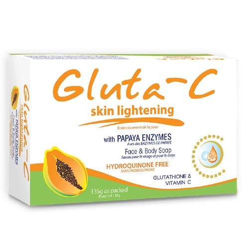 Hype Ardent Skin Care – Gluta-C – with Papaya Enzymes – Face and Body Soap – 135 G