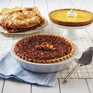 Wildfire Pecan Pie & Key Lime Pie & Long Grove Apple Pie