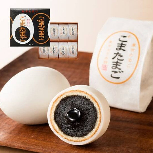 Tokyo Tamago Sesame Egg (Goma Tamago TAMAYA) 8 Piece Made in JAPAN – Tokyo Snack Land