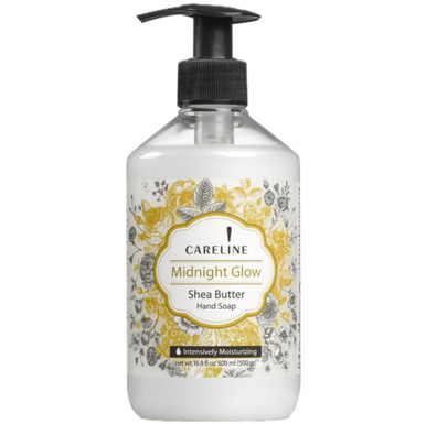 Careline Midnight Glow Shea Butter Hand Soap, Kosher for Passover, Moisturizing Formula, 16.9 Fl oz
