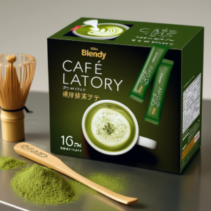 AGF Blendy Cafe Ratory Sticks Rich Matcha Latte 16 Stick Powdered Matcha Made in JAPAN – Tokyo Sakura Mall