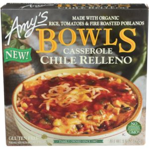 Amy’s – Bowl Chili Relleno Casserole, 9 oz | Pack of 12