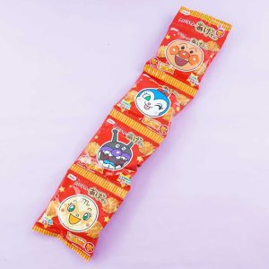 Anpanman Rice Crackers Mini Pack – Soy Sauce – 4 pcs