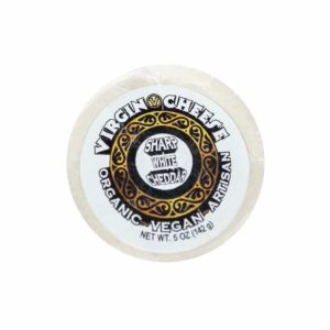 Virgin Cheese – Organic Vegan Artisan Sharp White Cheddar Cheese, 5oz