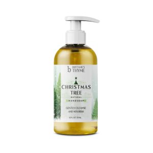 Brittanies Thyme – Olive Oil Christmas Tree Hand Soap, 12 Oz (Pack Of