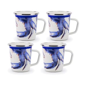 Golden Rabbit – Blue Crab Latte Mugs