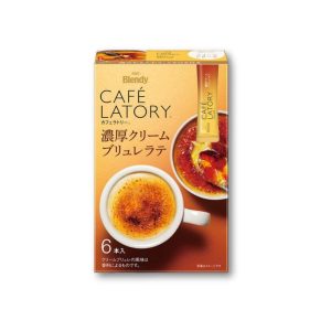 AGF Blendy Cafe Latory Stick Creme Brulee Latte – 6 Pieces
