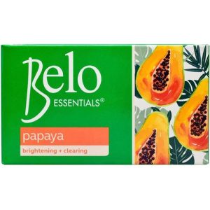 Belo Essentials – Papaya Soap – Brightening + Clearing – 135 G