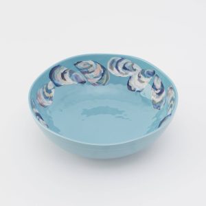 Kim Hovell Flowing Shells Melamine Serving Bowl