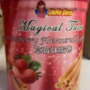 Uendodora Strawberry Egg Roll Wafer Big 400G