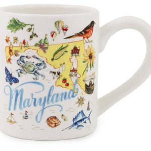 MD Maryland State Ceramic Collection Mug