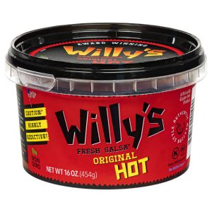 Willys Fresh Salsa – Salsa, 16oz | Multiple Flavors | Pack of 6