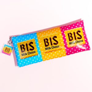 Tirol Bis Milk Choco Multi-Pouch & Hair Turban Set