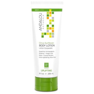 Andalou Naturals – Uplifting Body Lotion Citrus Sunflower, 8 fl oz