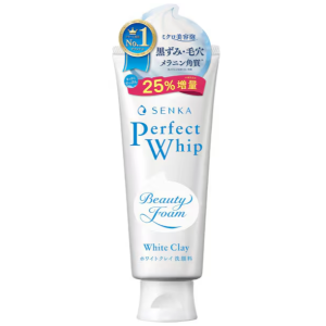 Shiseido Senka Perfect Whip White Clay 25% Foam Face Wash JAPAN 120g – j-Grab Mall