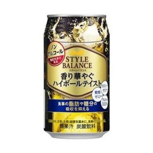 Asahi, Japanese Alcohol Free, Whiskey with Soda Taste Drink, “Style Balance, Hi-ball”, 350ml