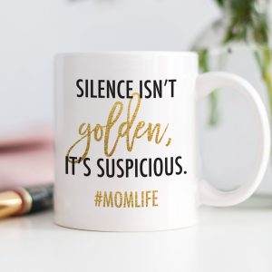 Digibuddha – Silence Isn’t Golden, It’s Suspicious Mug