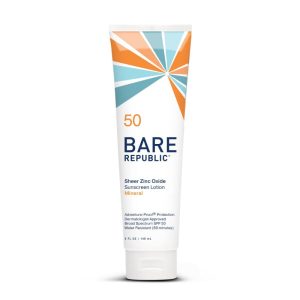 Bare Republic – Sport SPF 50 Mineral Sunscreen Lotion, 5 Fl Oz