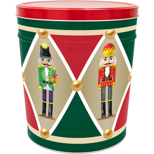 6.5 Gal Nutcracker Popcorn Tin