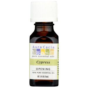 Aura Cacia – Essential Oil Cypress, 0.5 oz (Pack of 1)