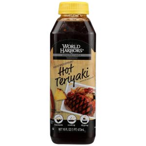 World Harbors Sauce Maui Mtn Hot Teriyaki 16 Oz – Pack Of 6