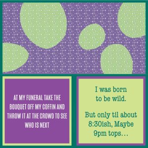 Drinks on Me – Napkin: Born to be Wild
