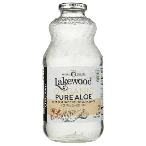 Aloe Juice, Organic, Inner Fillet Juice with Lemon, Lakewood
