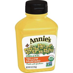 Annie’s Homegrown – Organic Yellow Mustard, 9oz