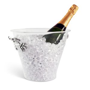 Arthur Court – Crab Handle Acrylic Ice Bucket