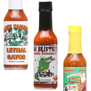 Best Of Garlic Hot Sauces Gift Set, 3/5oz.