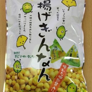 ‘Age Ginnan’ Fried Beans(ginkgo nut) Snack, Salt flavor, 34g