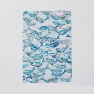 Kim Hovell Art – Tea Towel – Upstream