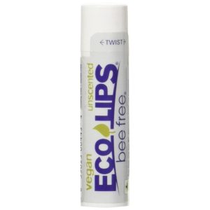 Eco Lips – Bee Free Vegan Lip Balm, Unscented, 0.15 oz